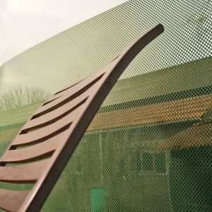 Windbreekscherm groen 1.2x5m