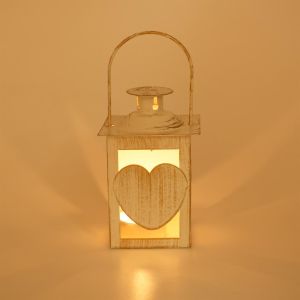 Lantern Heart with candle