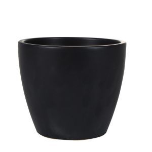 Pot Sven Black 18 cm