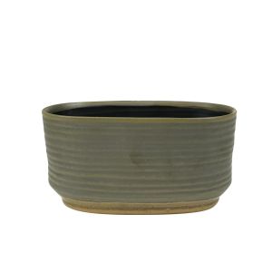 Pot Suze Brown Boat 25 cm