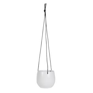 Hanging pot Esra pure white 19 cm