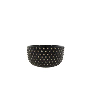 Pot Bolino Bowl shiny Black 20 cm