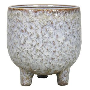 Footed Pot Sierra Living Grey 15 cm