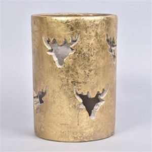Deer Goud Theelicht 24 x 17 cm