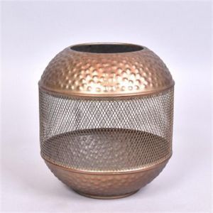 23110_dhaka brons lantaarn webbing 20x23cm