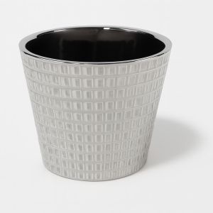 Silver pot Ø 10 cm