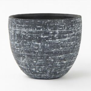 Pot Karlijn Antraciet 15 cm