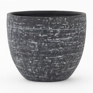 Pot Karlijn Antraciet 28 cm
