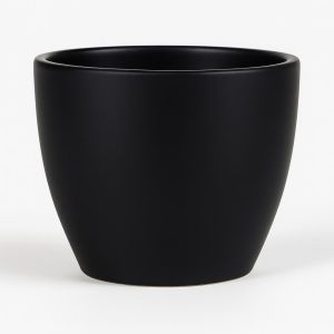 Pot Sven Black 15 cm