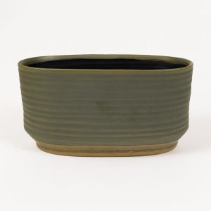 Pot Suze Brown Boat 25 cm