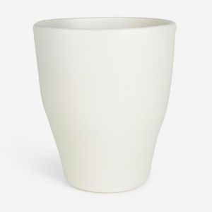 Pot Sven White tall 14 cm