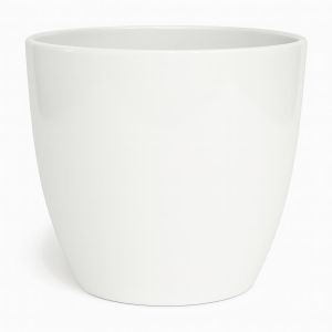 Pot Boule White 17 cm